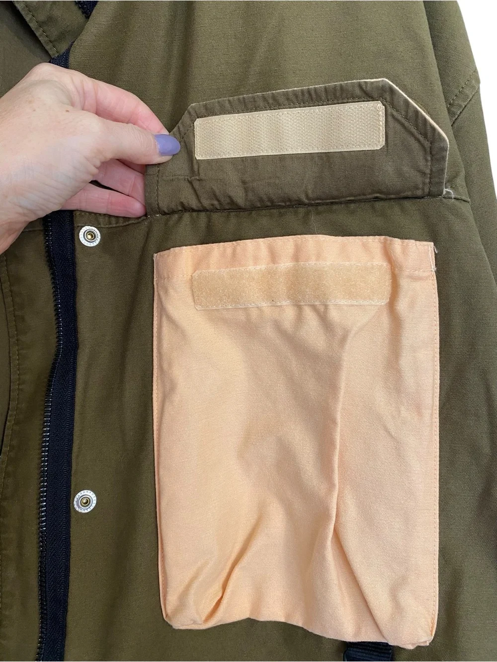 The North Face M66 Utility Field Jacket Women’s Large Cropped Gorpcore Olive